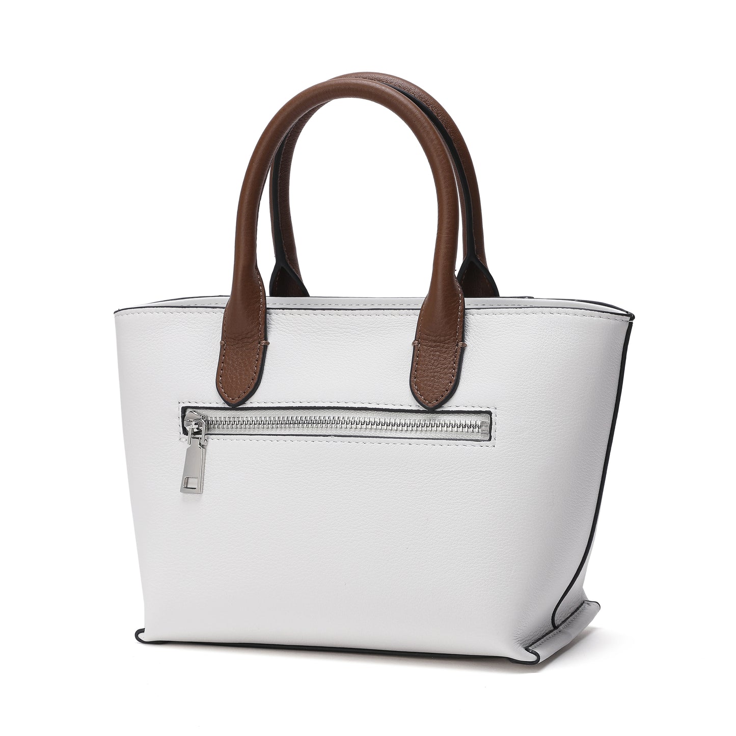Tiffany & Fred Full-Grain Leather Top-handle/Shoulder Bag
