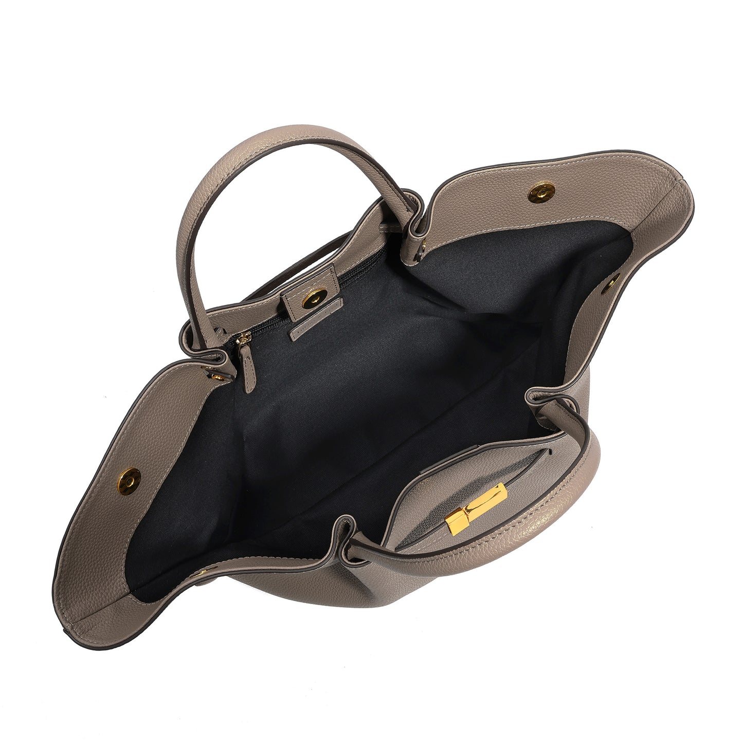 Elegant Leather Tote Bag