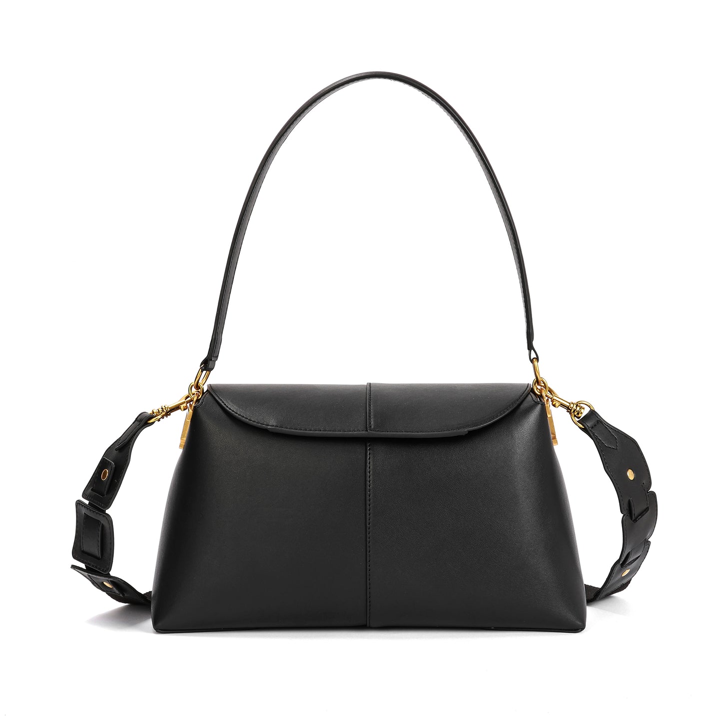 Smooth Leather Hobo/Tote Bag