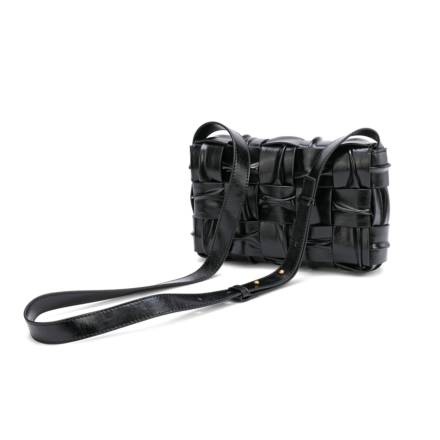 Tiffany & Fred Smooth Leather Barrel Shape Crossbody