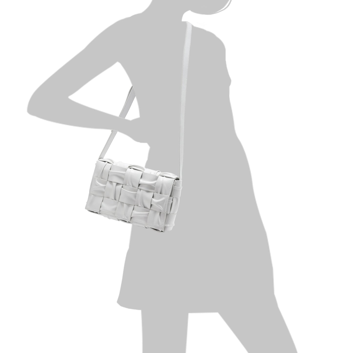 Tiffany & Fred Smooth Leather Barrel Shape Crossbody