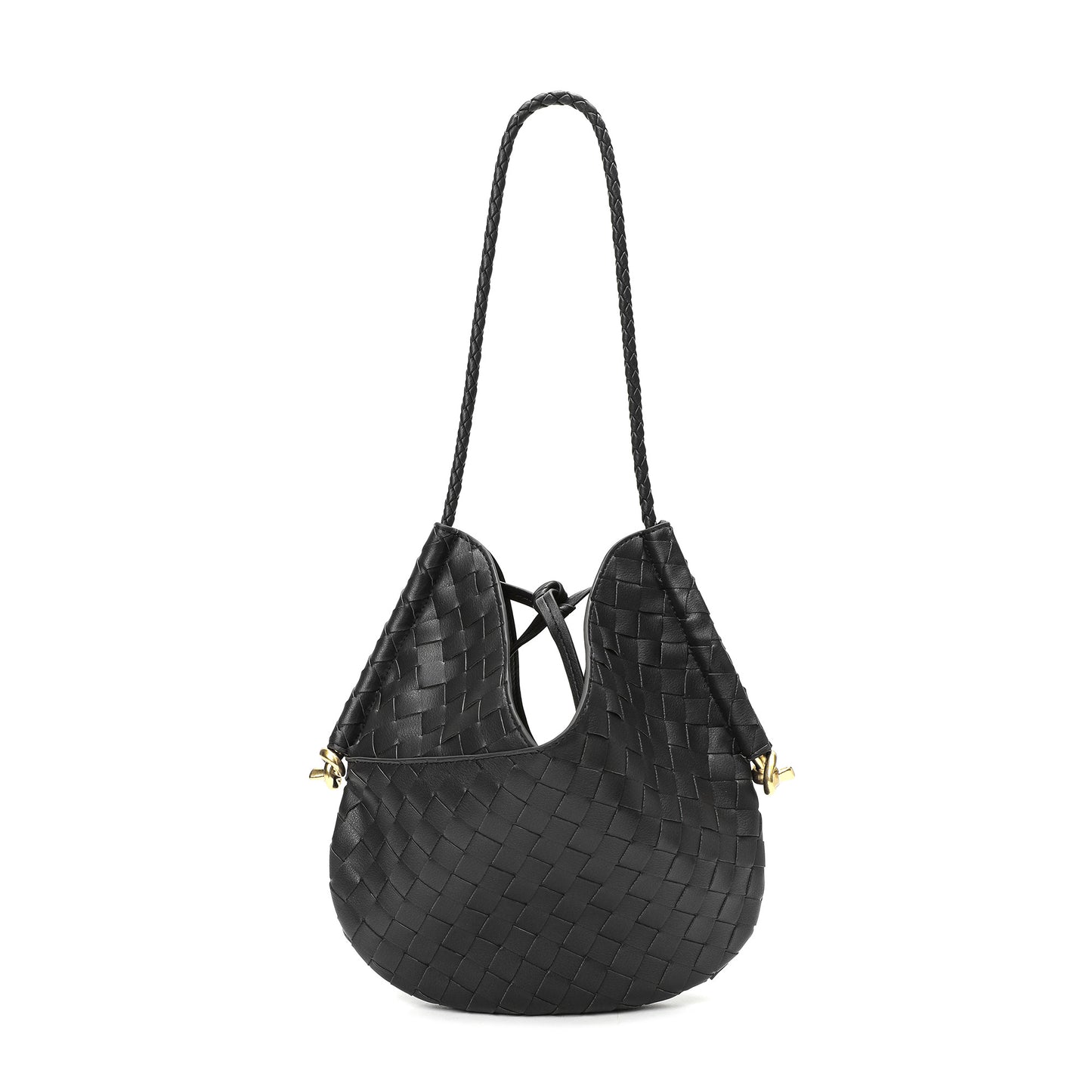 Tiffany & Fred Woven Leather Hobo/Shoulder Bag