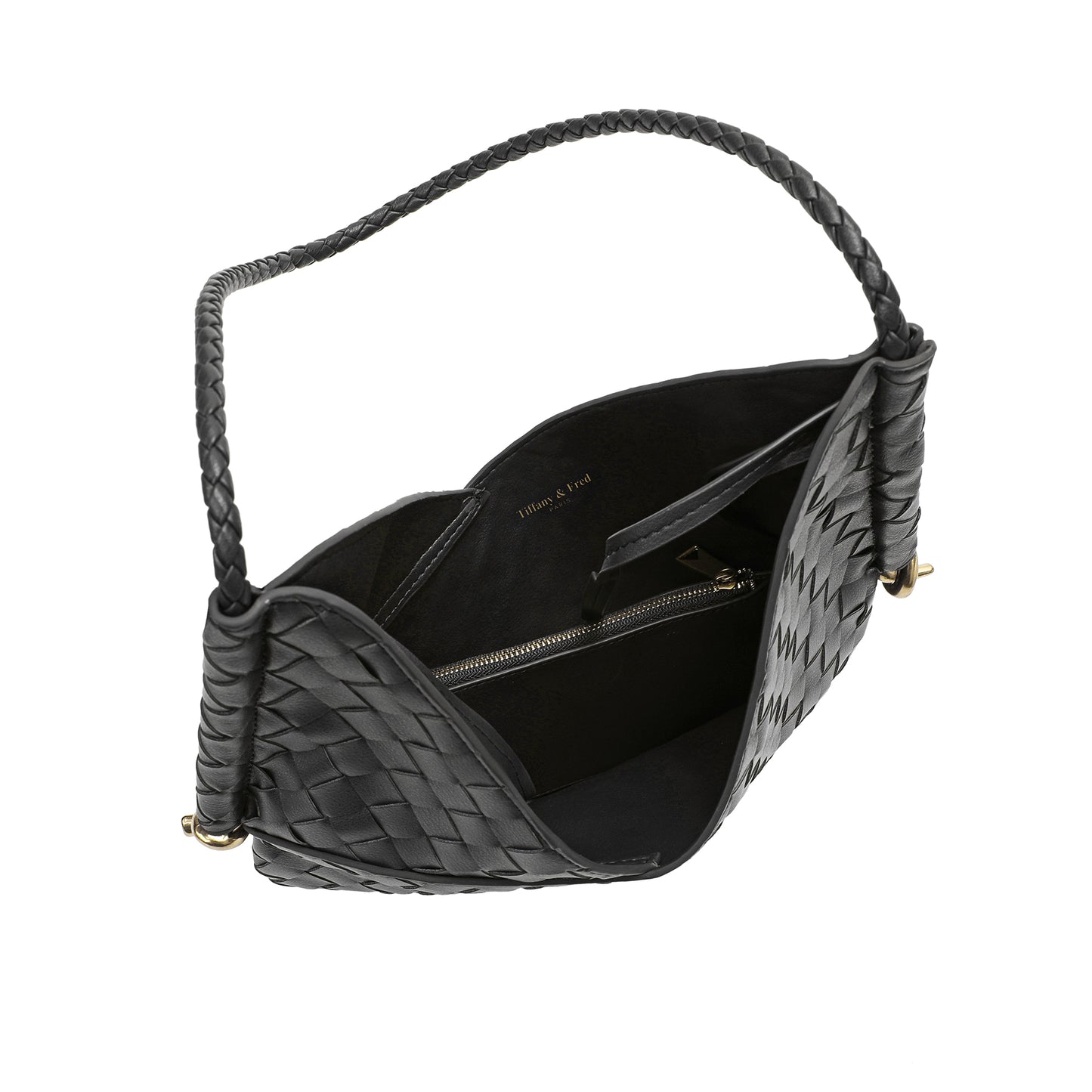 Tiffany & Fred Woven Leather Hobo/Shoulder Bag