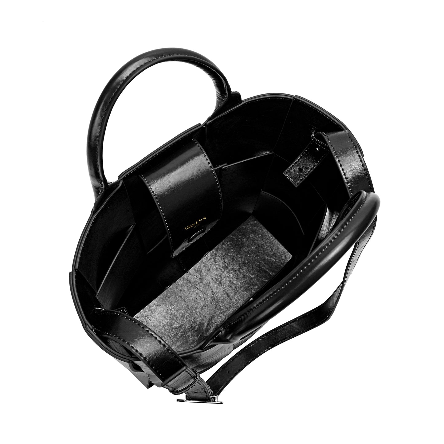 Tiffany & Fred Woven Leather Top-handle Tote bag