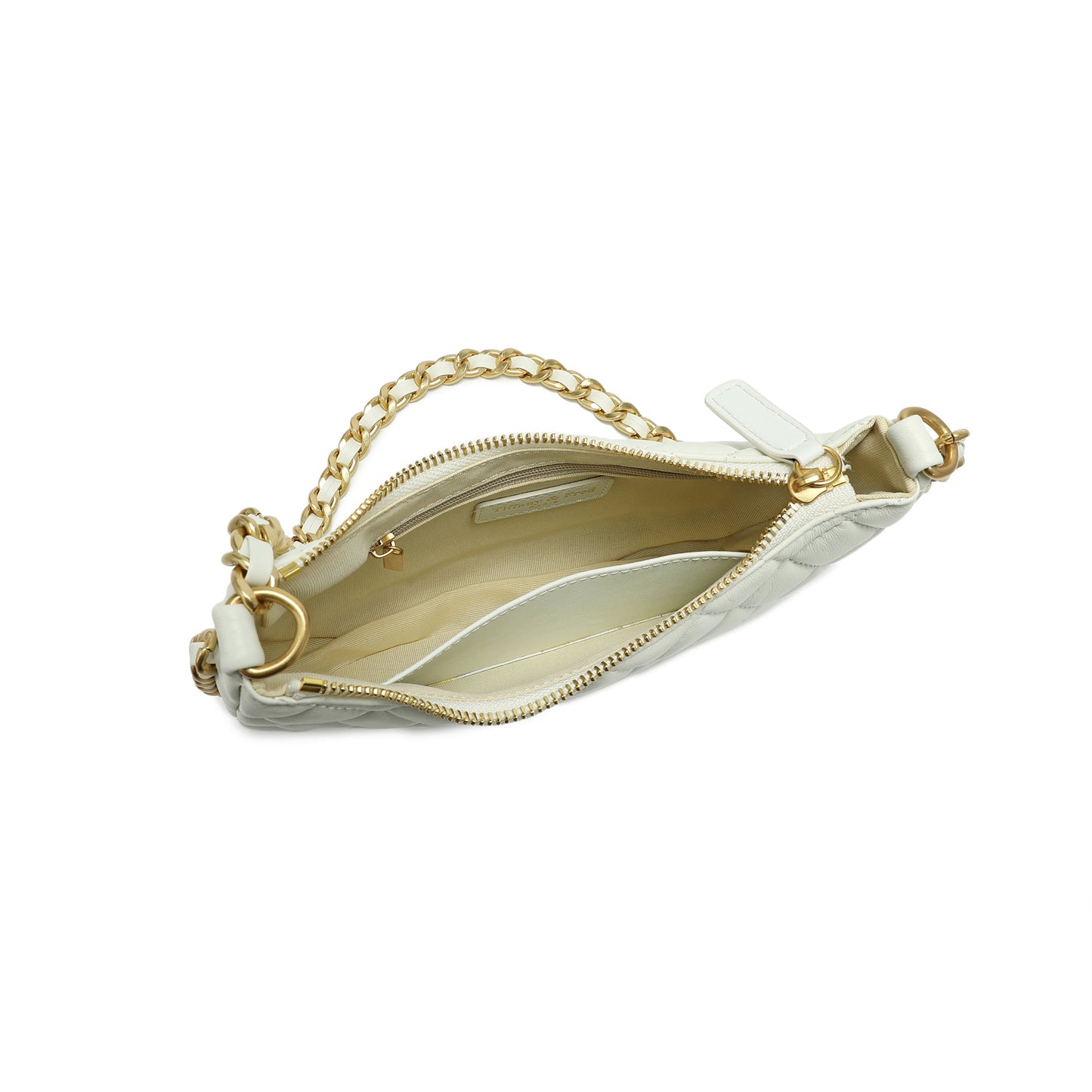 Quilted Leather Chain Shoulder Bag