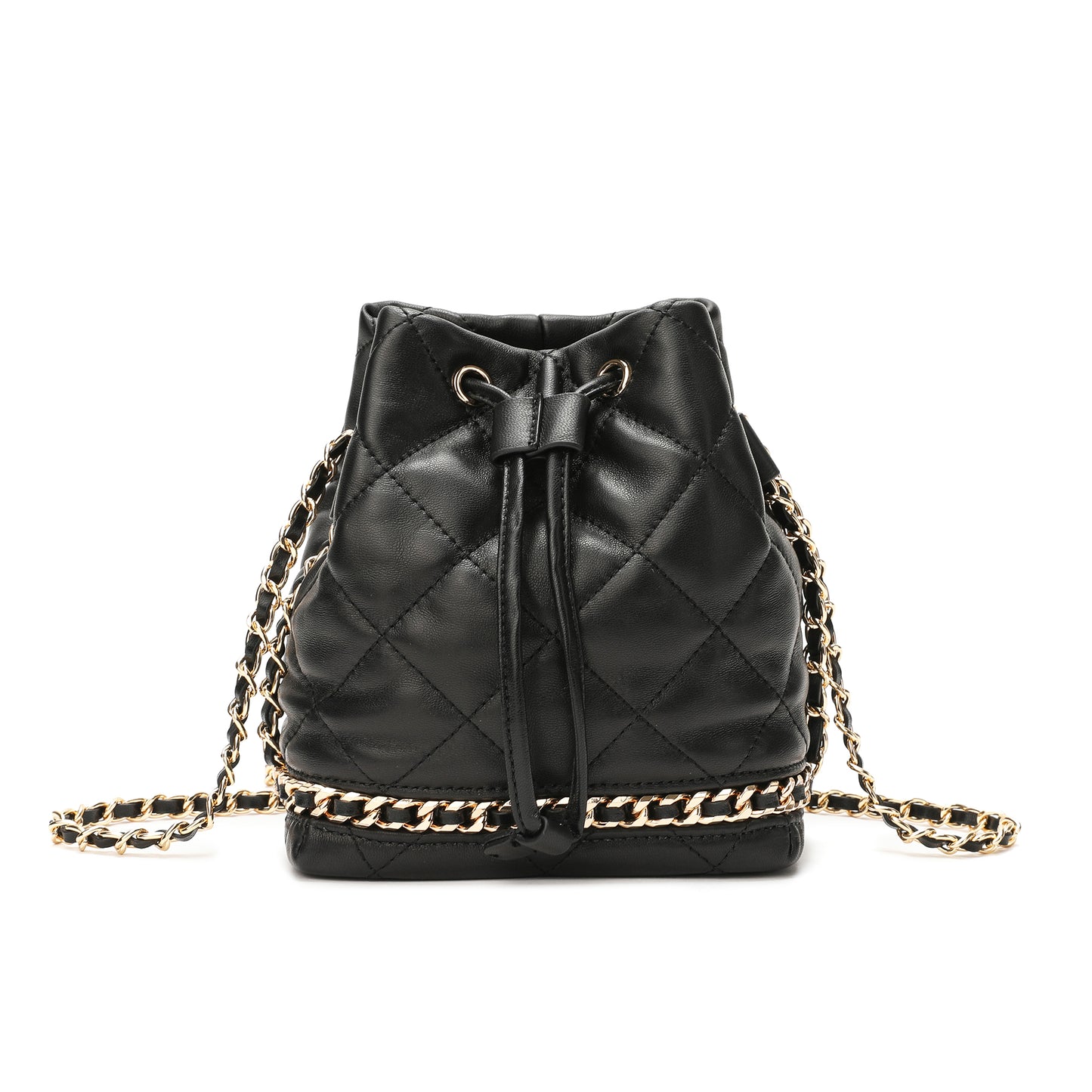 Tiffany & Fred Full-Grain Quilted Lambskin Leather