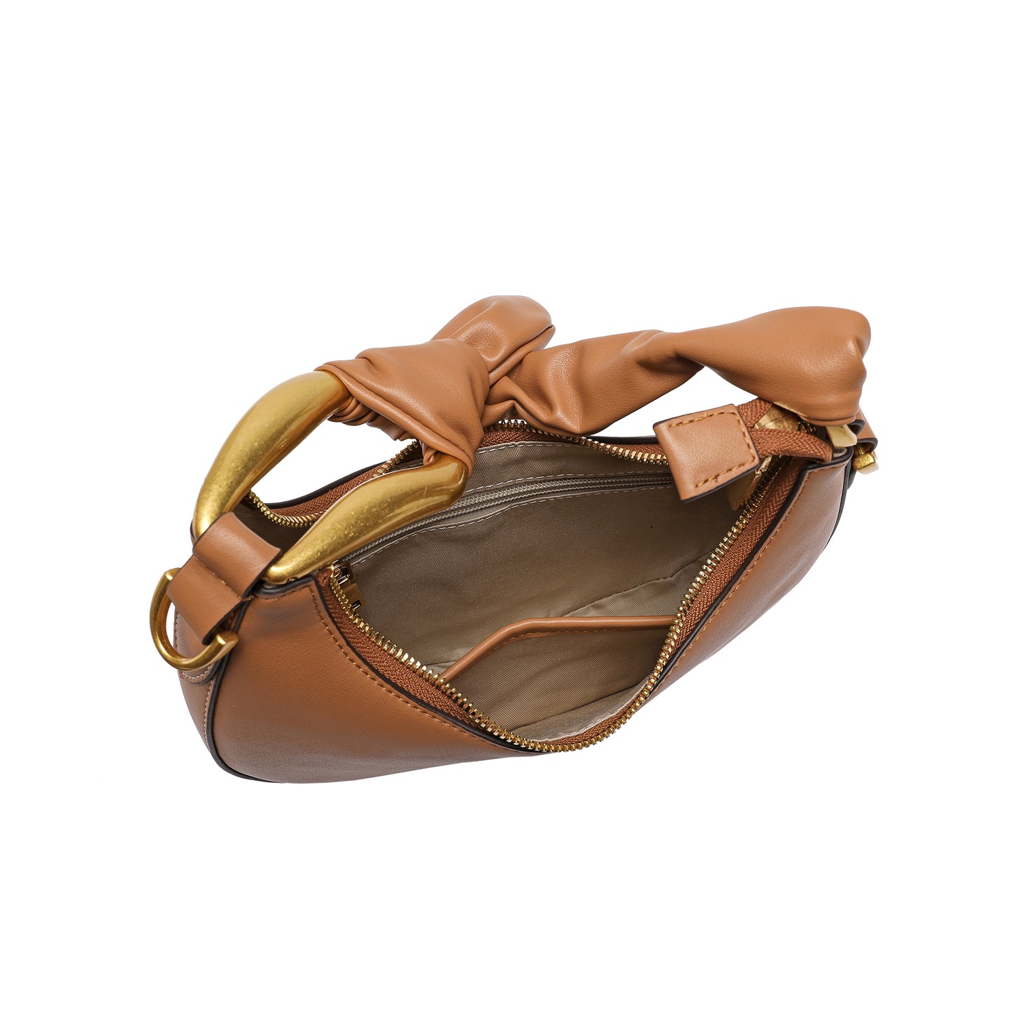 Tiffany & Fred Smooth-Leather Decorated-Handle Bag