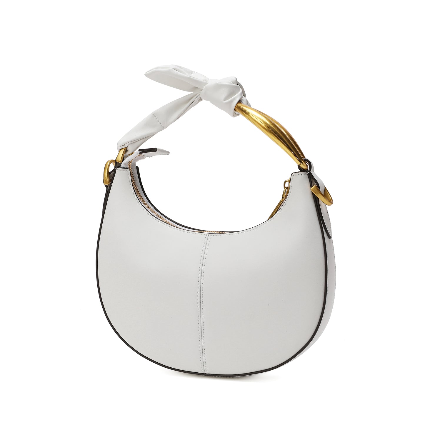 Tiffany & Fred Smooth-Leather Decorated-Handle Bag