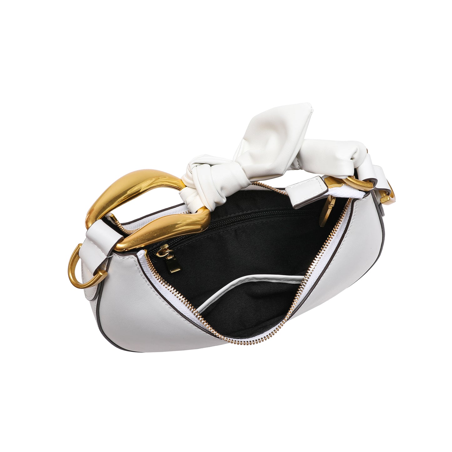 Tiffany & Fred Smooth-Leather Decorated-Handle Bag