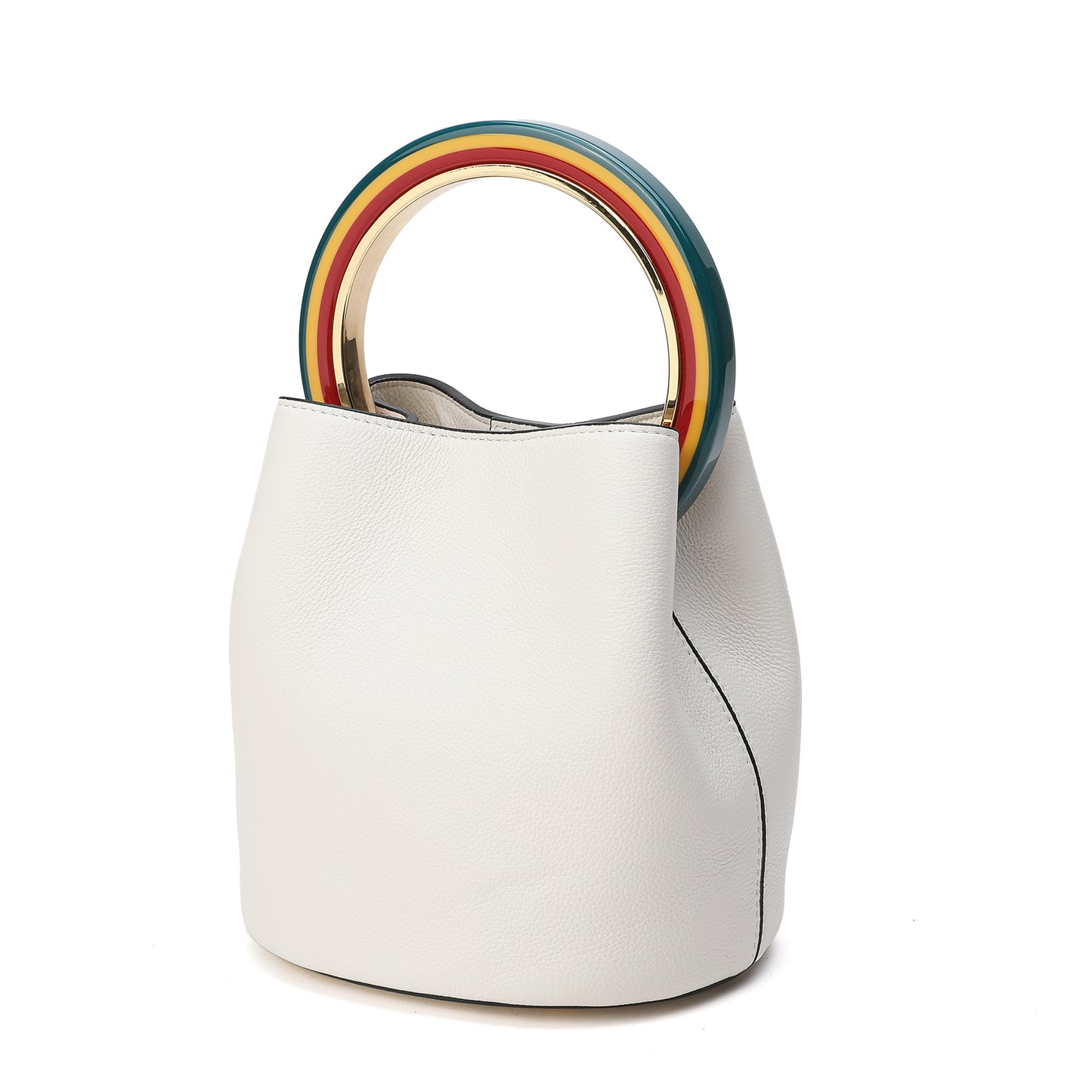 Tiffany & Fred Top-grain Leather Satchel/Shoulder Bag