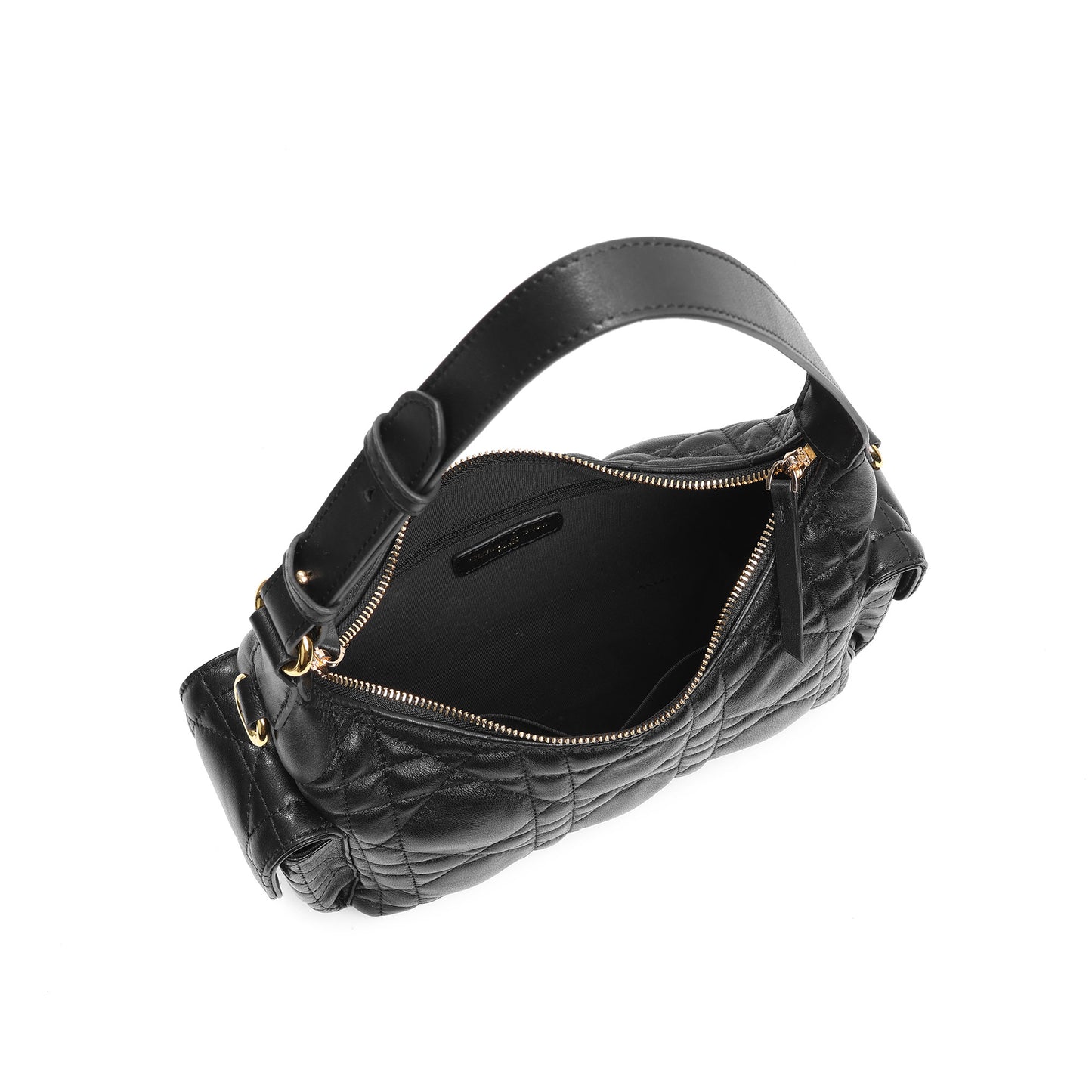 Quilted Lambskin Leather Shoulder Bag