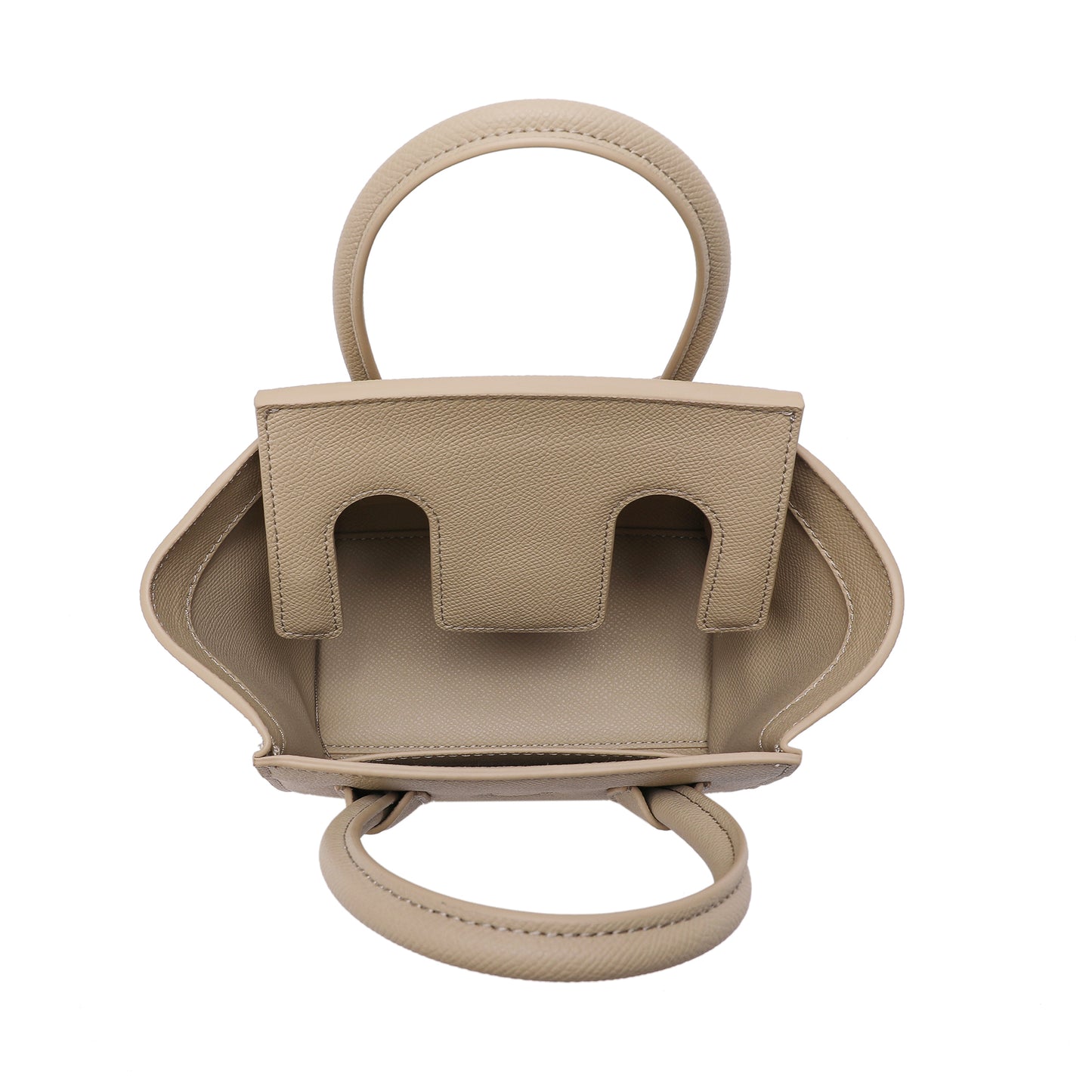 Tiffany & Fred Top-handle Full-grain Leather Bag