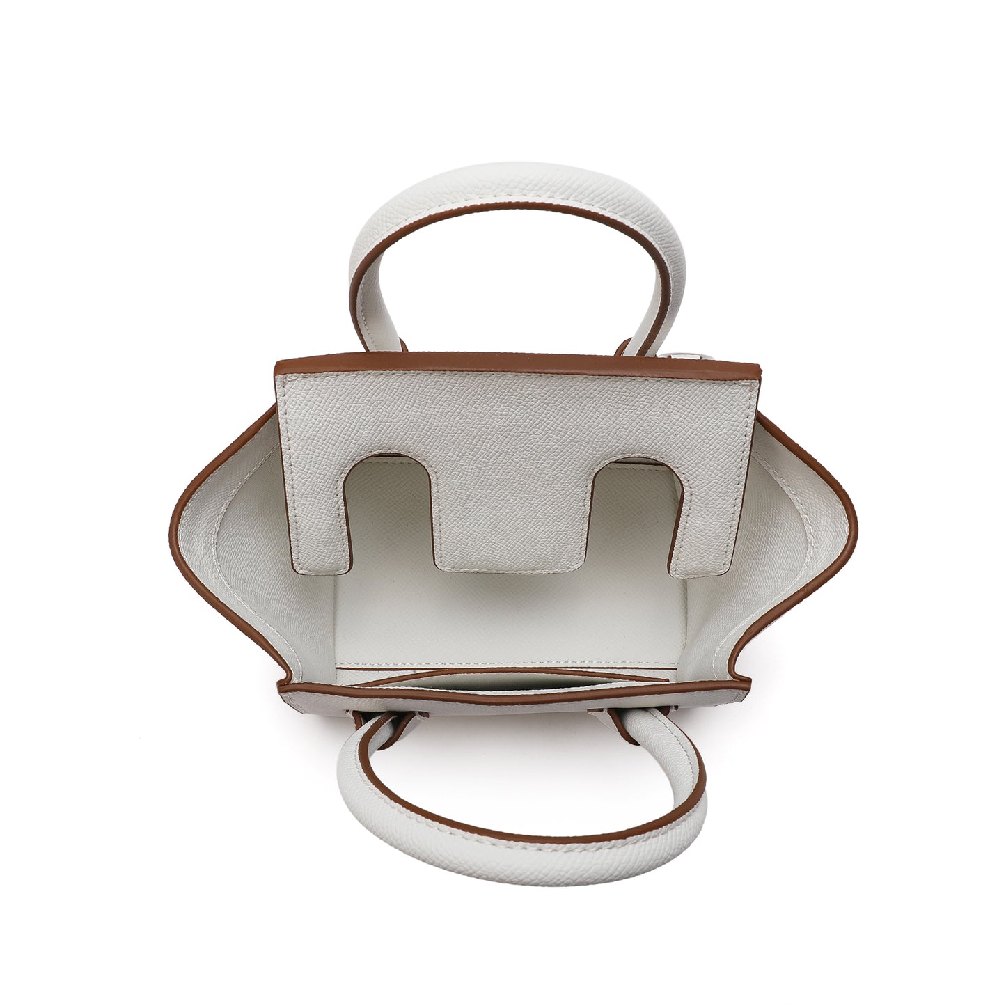 Tiffany & Fred Top-handle Full-grain Leather Bag