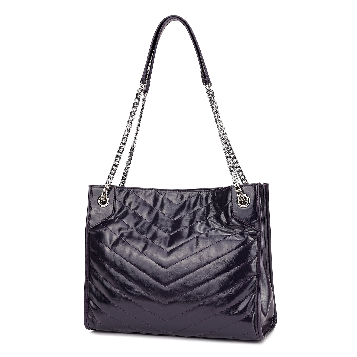 Tiffany & Fred Oil-Waxed Leather Tote Bag