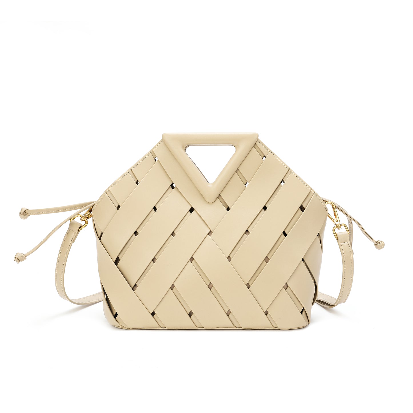 Tiffany & Fred Smooth & Perforated Leather Bag