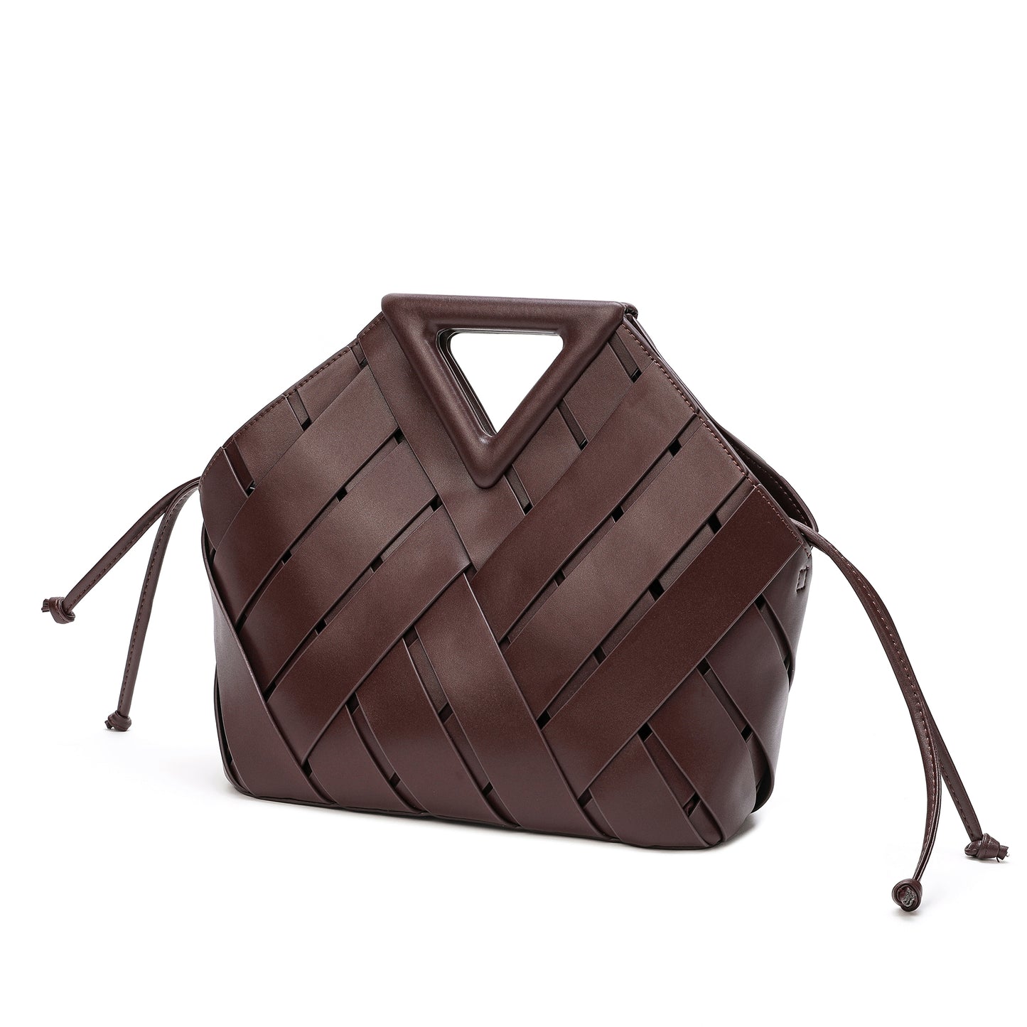 Tiffany & Fred Smooth & Perforated Leather Bag