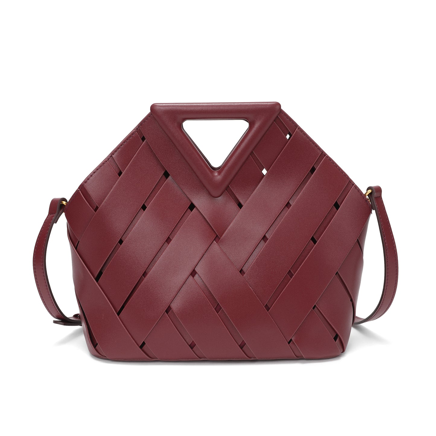 Tiffany & Fred Smooth & Perforated Leather Bag