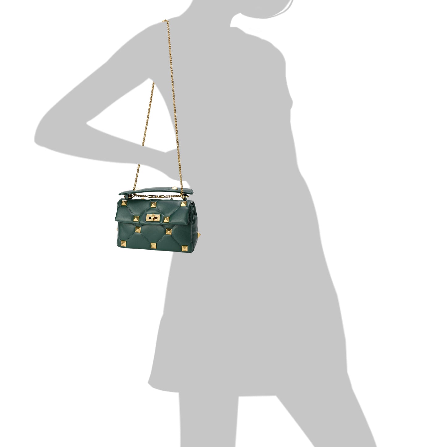 Quilted Sheepskin Shoulder Bag