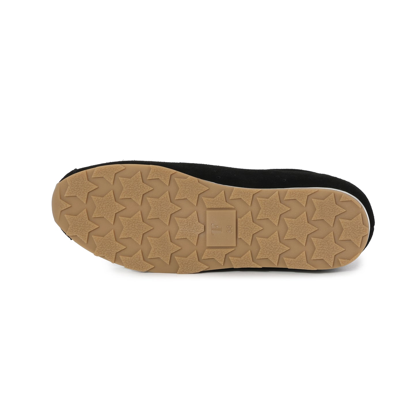 Black Heritage Suede Leather Sneaker
