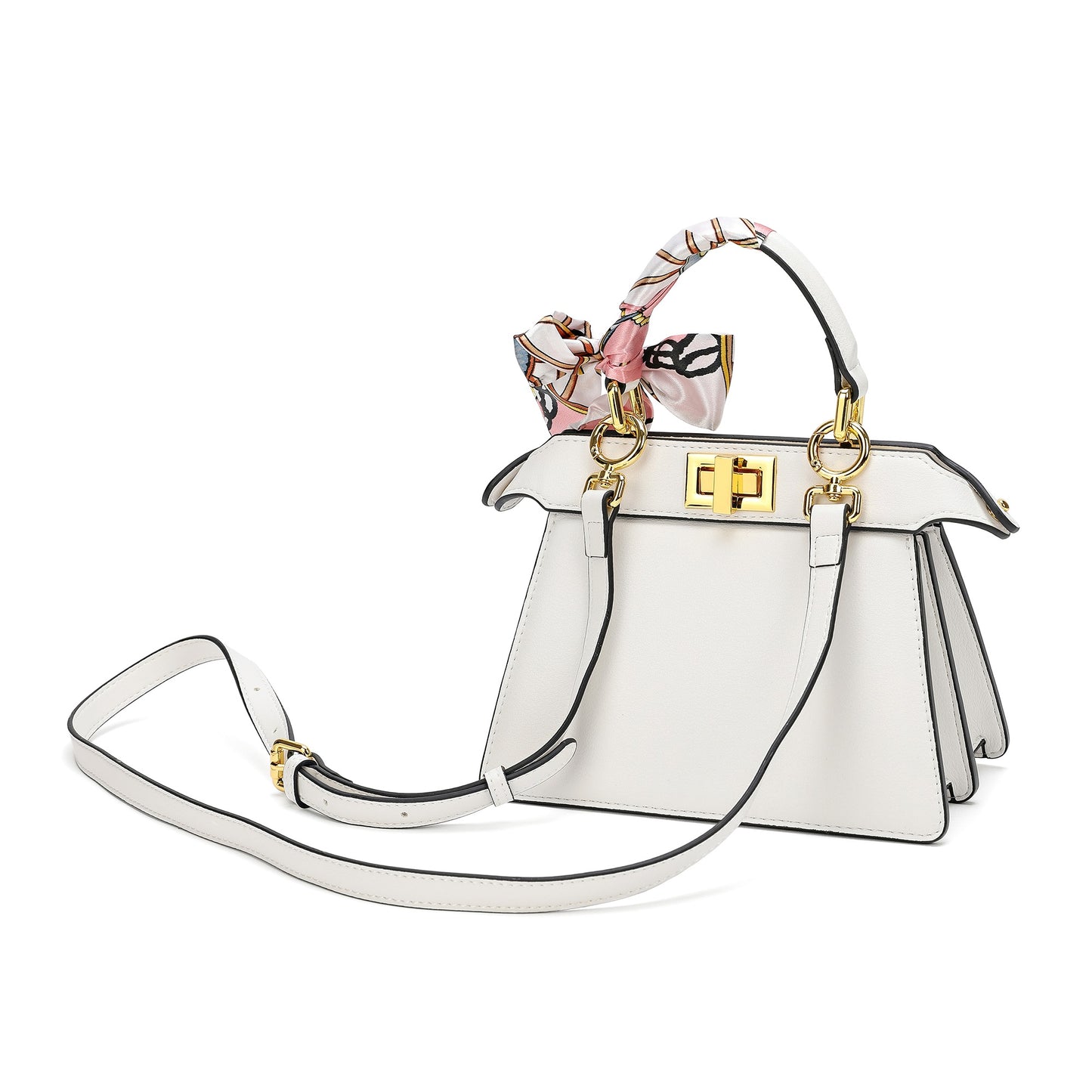Small Satchel/Shoulder Nappa Leather Bag