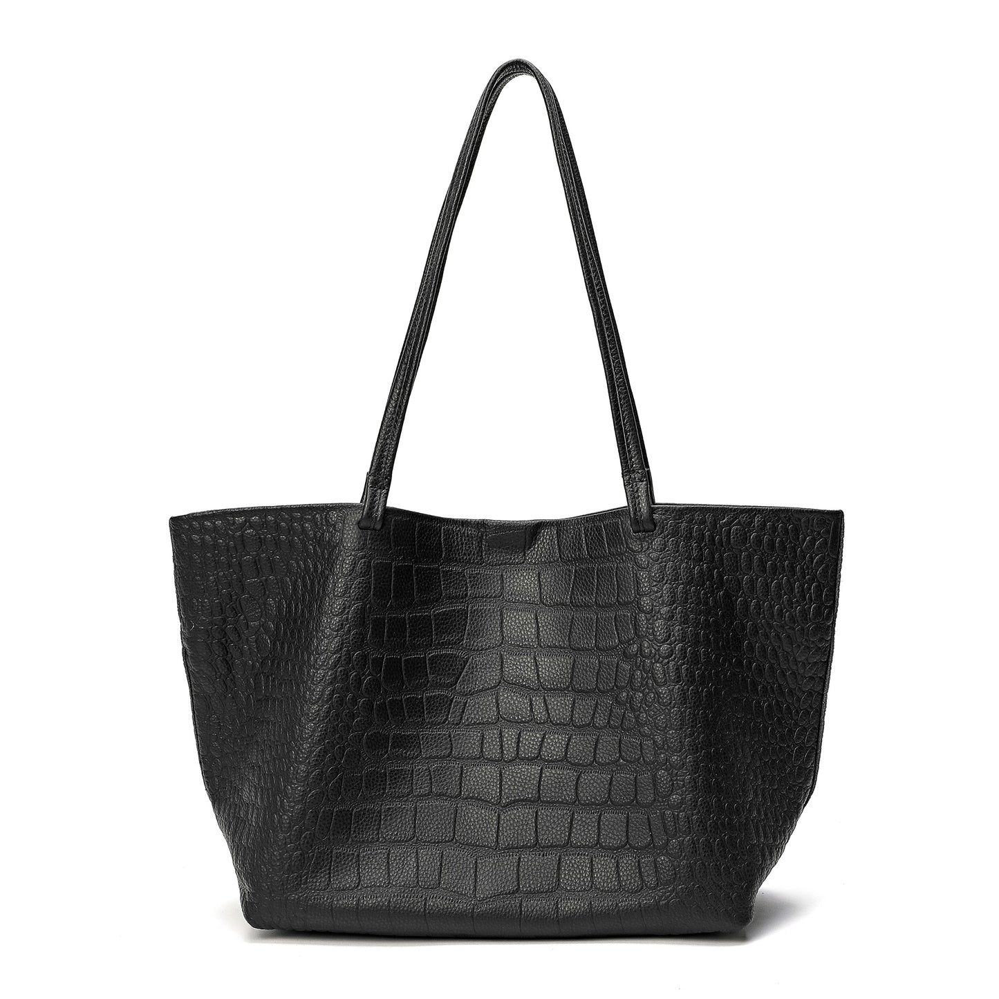 Tiffany & Fred Embossed Croco Full-Grain Leather
