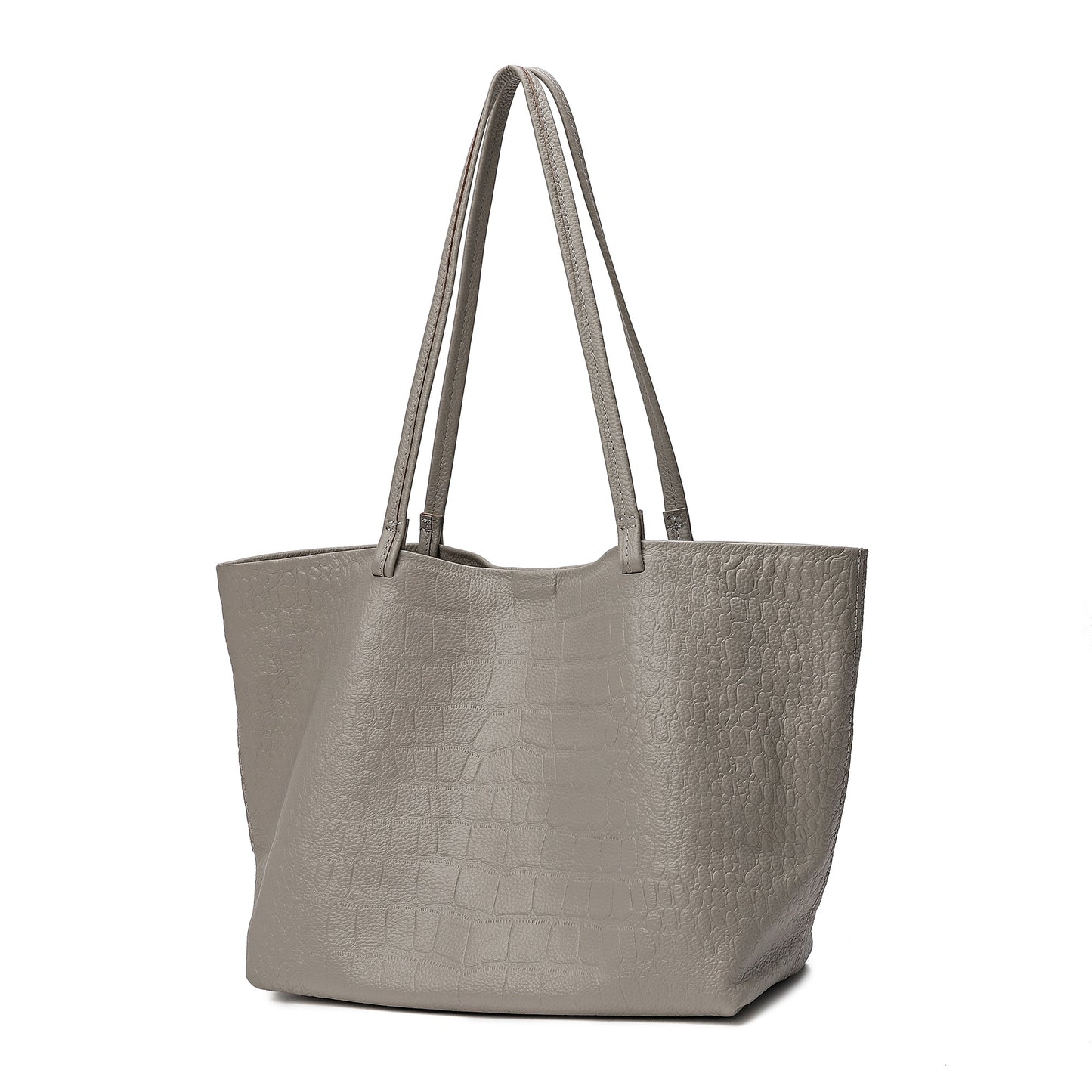 Tiffany & Fred Embossed Croco Full-Grain Leather