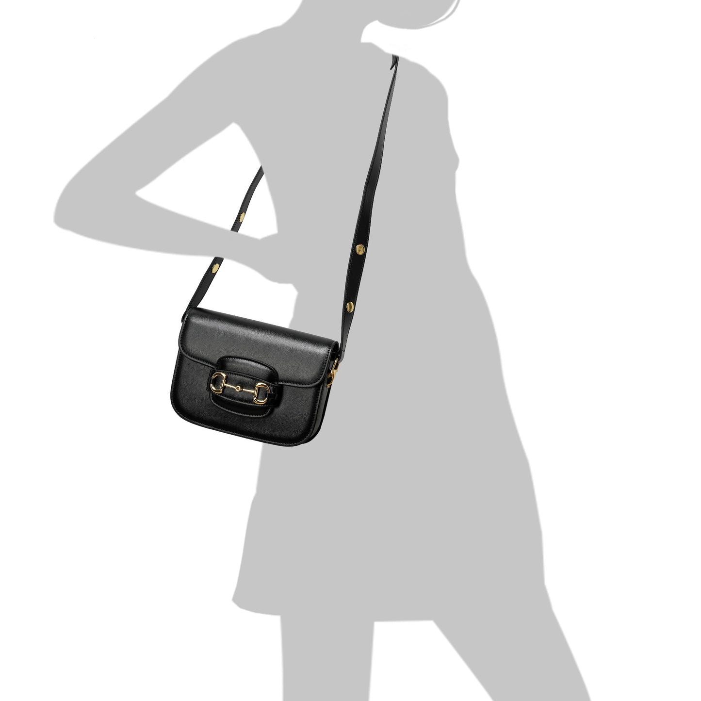 Tiffany & Fred Top-Grain Leather Foldover Messenger/Shoulder Bag