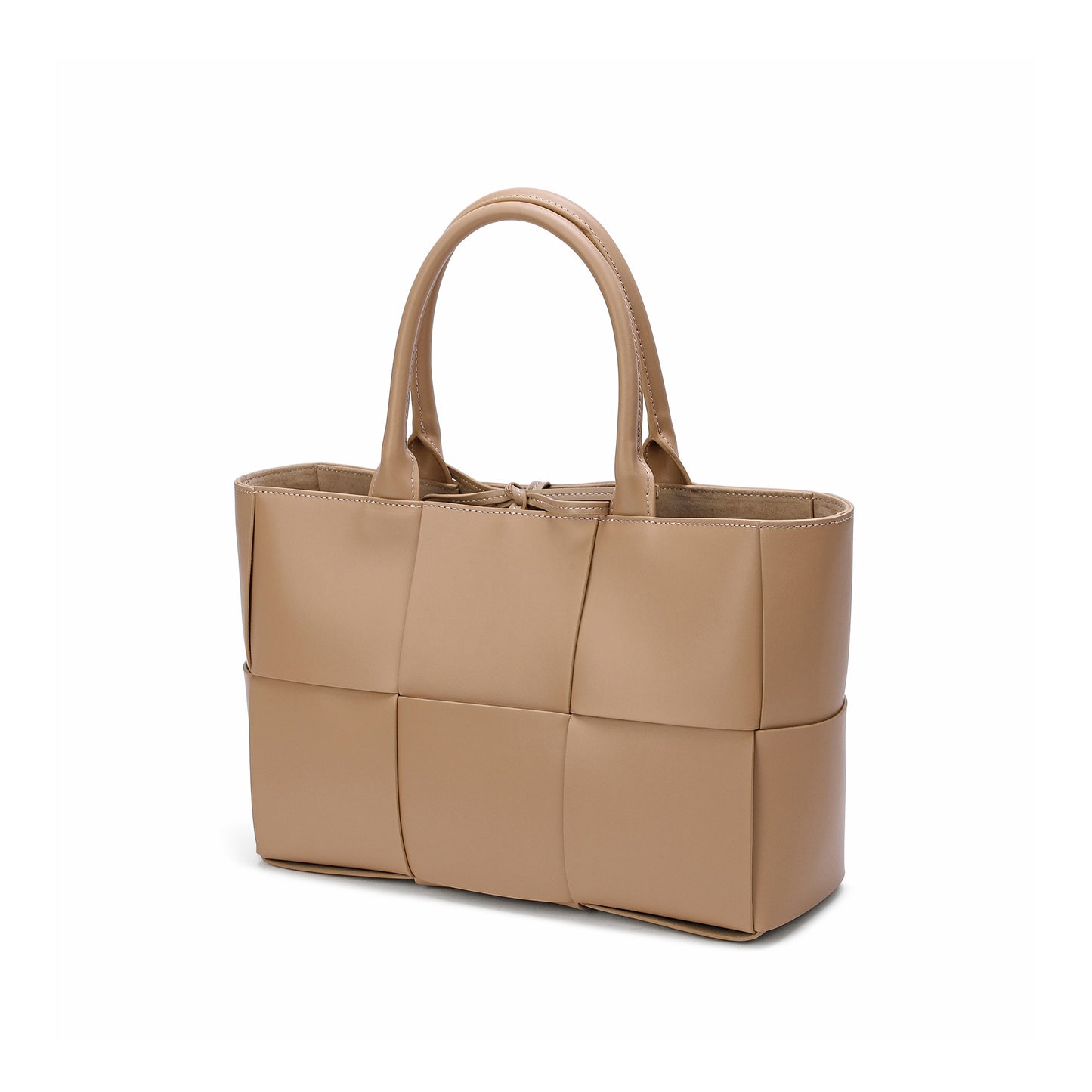 Tiffany & Fred Woven Smooth Leather Tote Bag