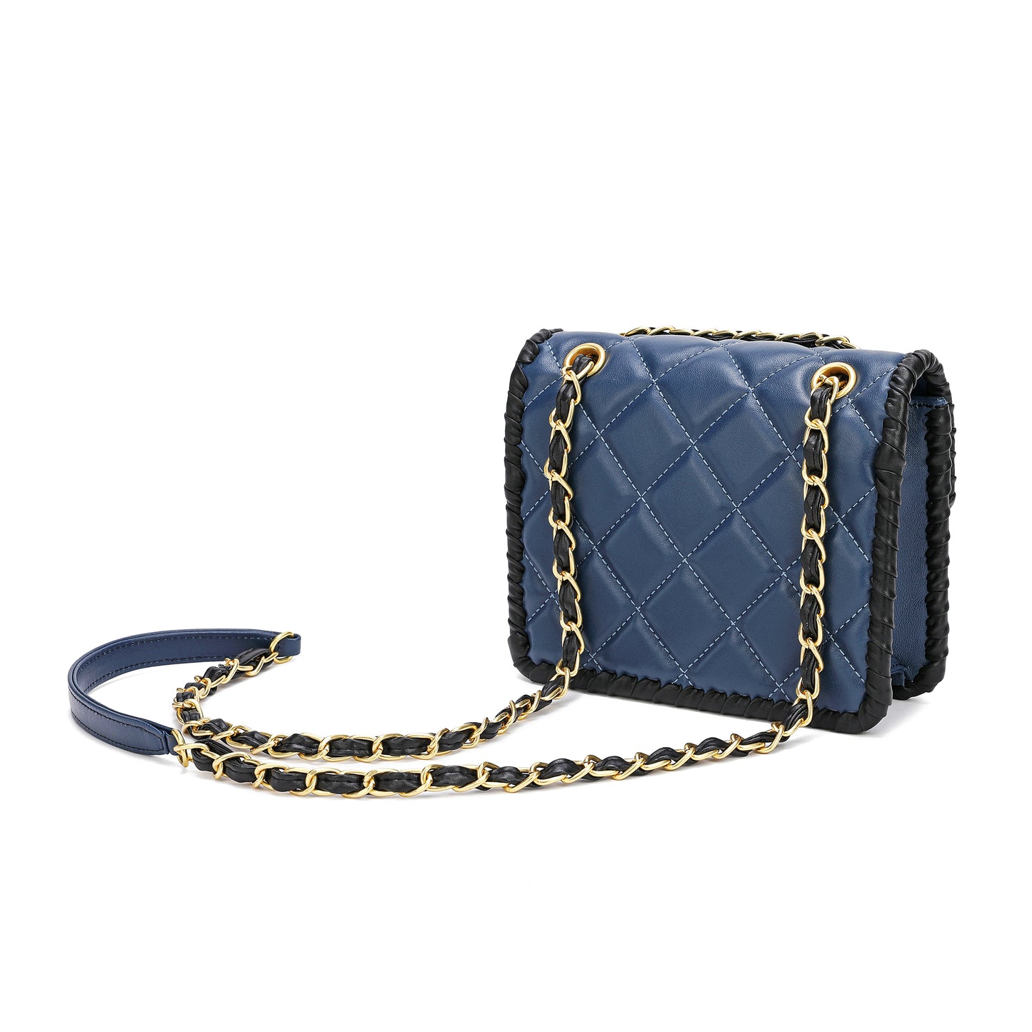 Tiffany & Fred Quilted Sheepskin Leather Crossbody/Shoulder Bag