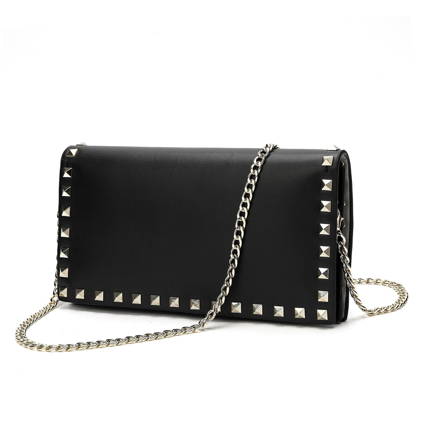 Tiffany & Fred Studded Shoulder/Clutch Bag