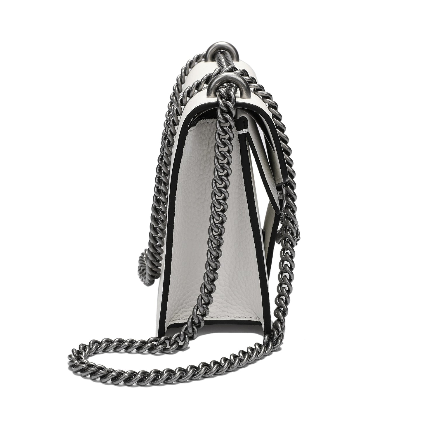 Tiffany & Fred Crystal Dragon Leather Crossbody Bag