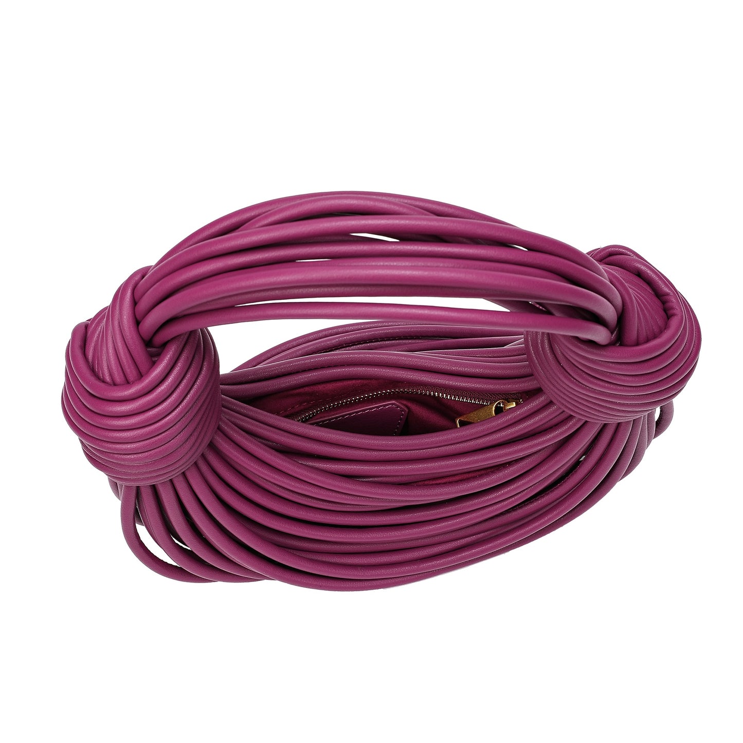 Smooth Leather String Bag