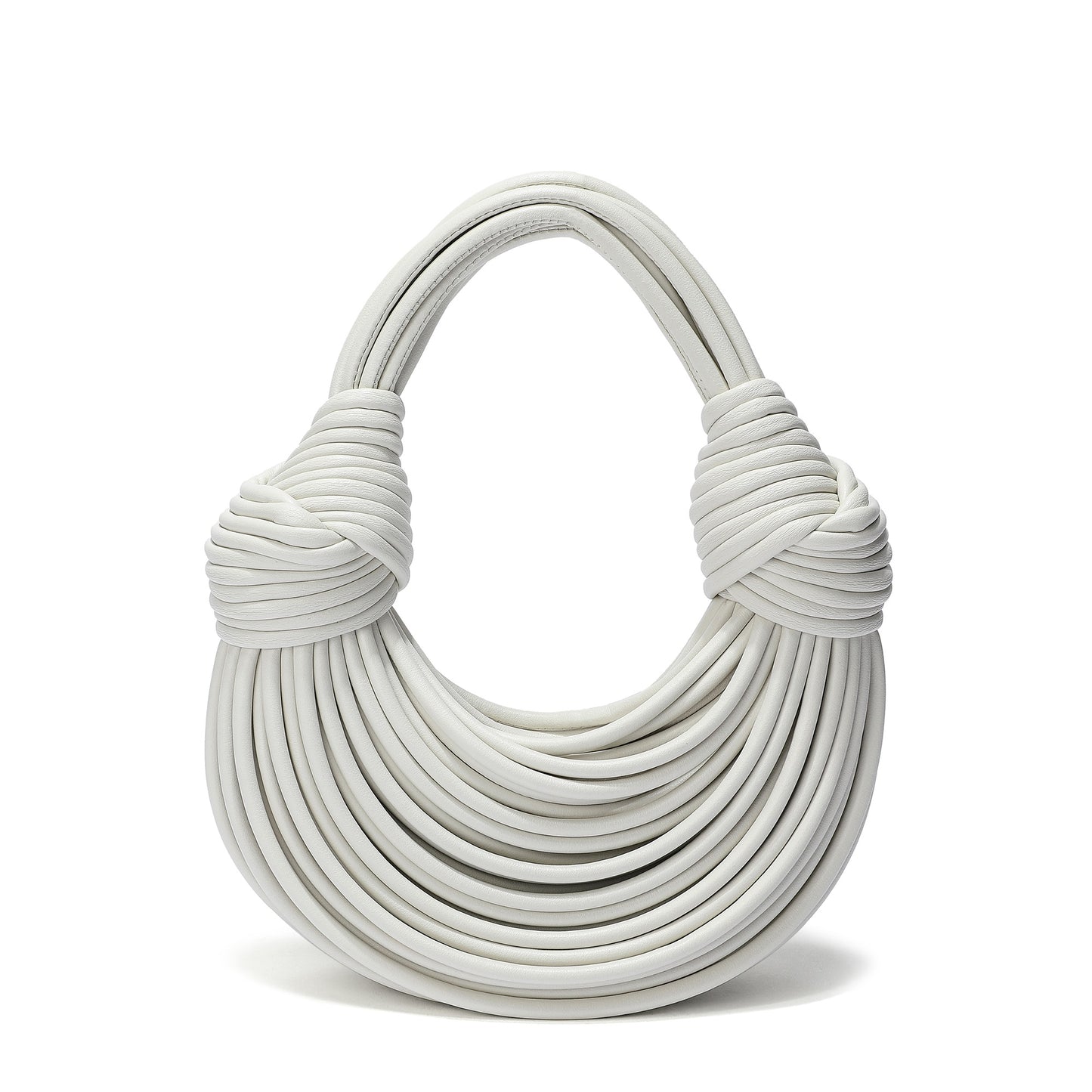 Smooth Leather String Bag