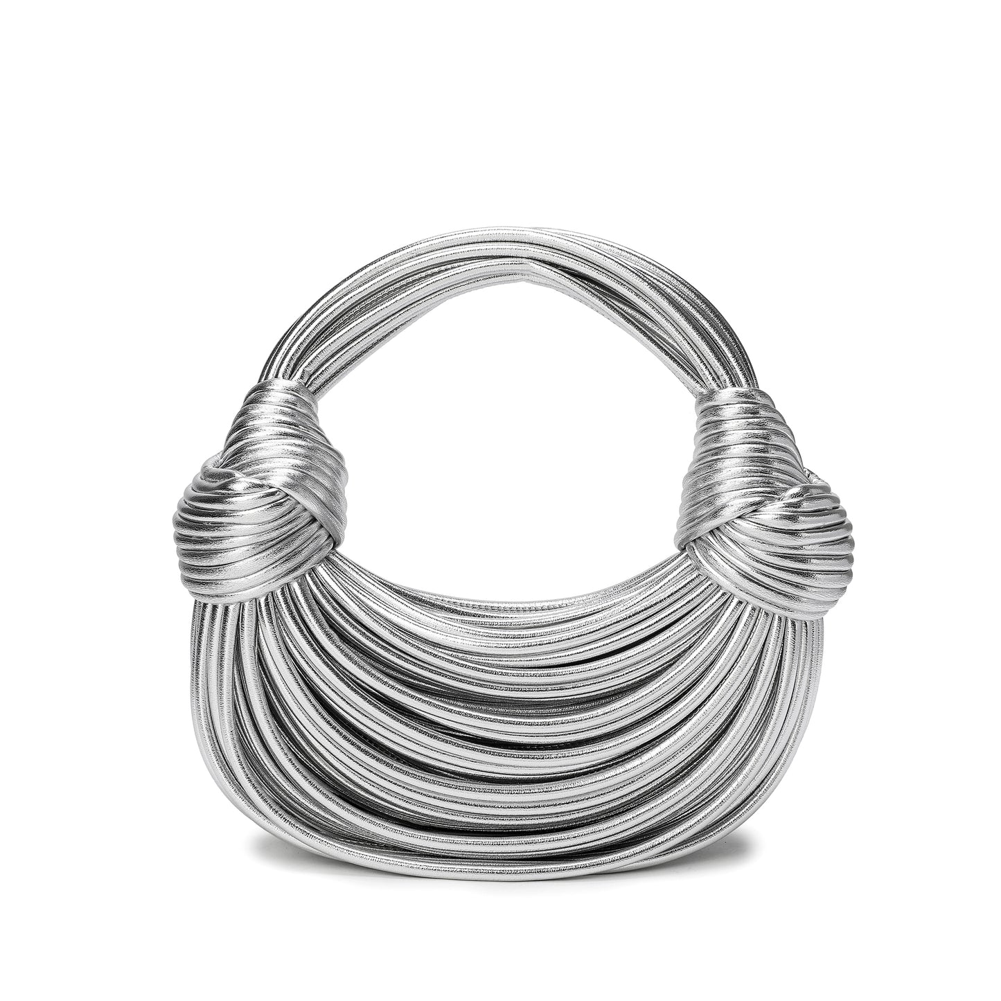 Smooth Leather String Bag