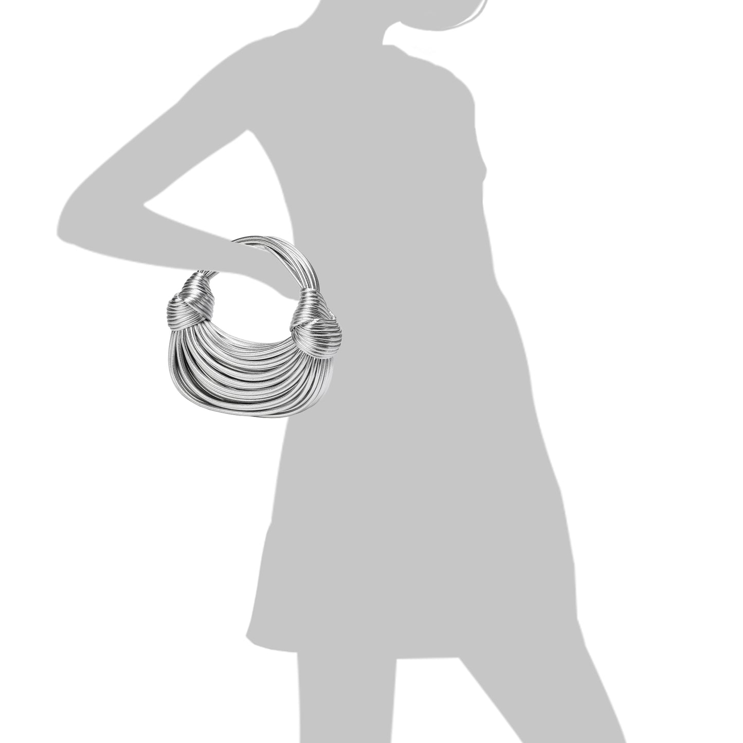 Smooth Leather String Bag