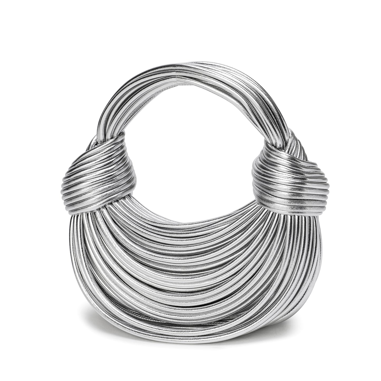 Smooth Leather String Bag