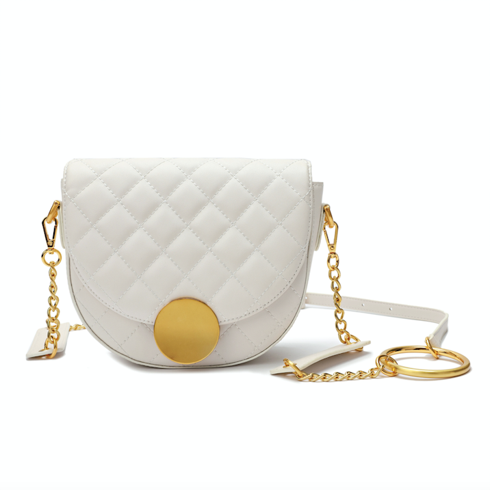 Quilted Lambskin Shoulder/ Messenger/ Crossbody Bag