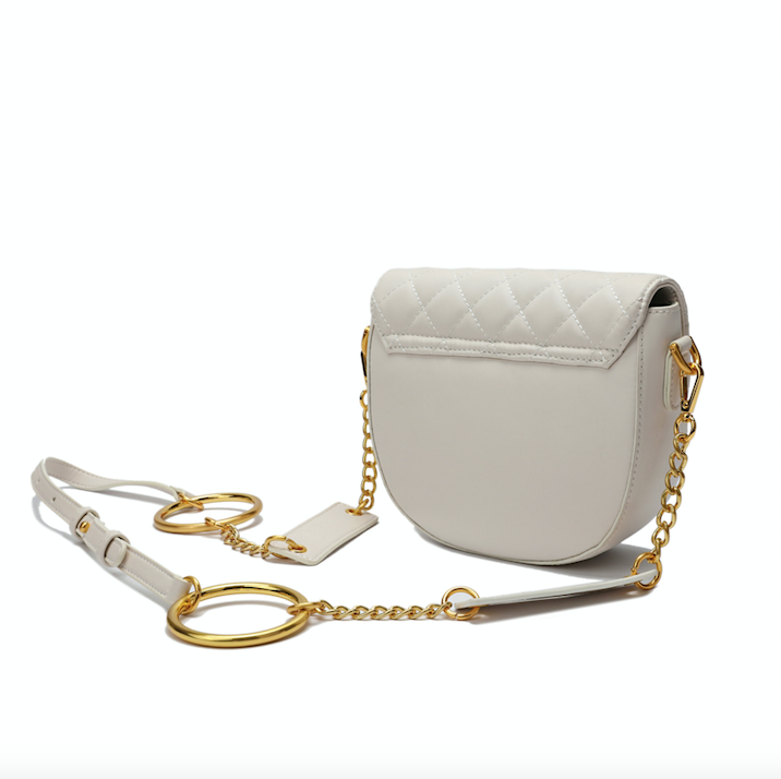 Quilted Lambskin Shoulder/ Messenger/ Crossbody Bag