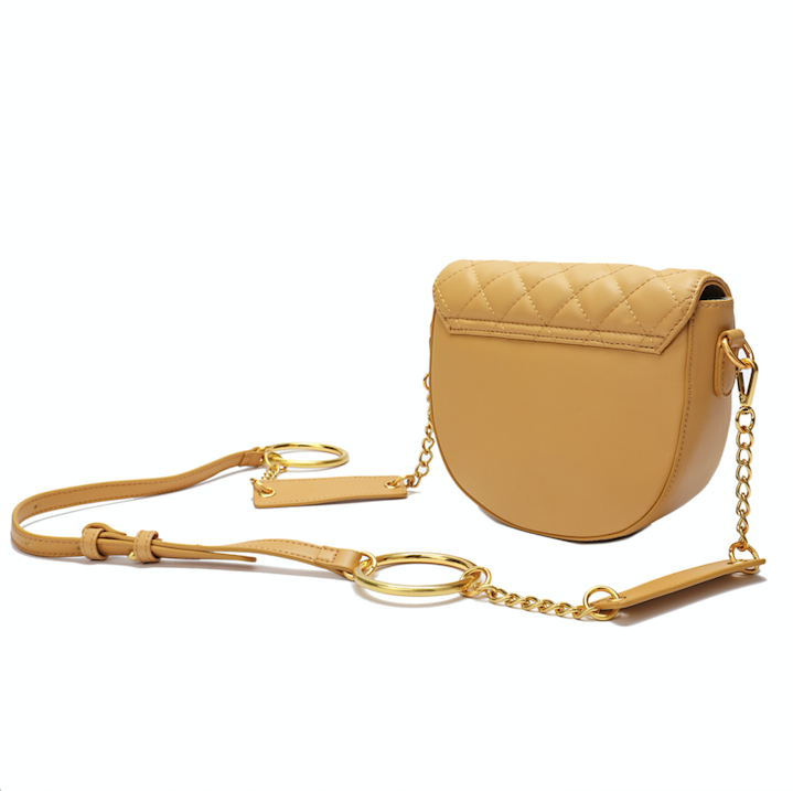 Quilted Lambskin Shoulder/ Messenger/ Crossbody Bag