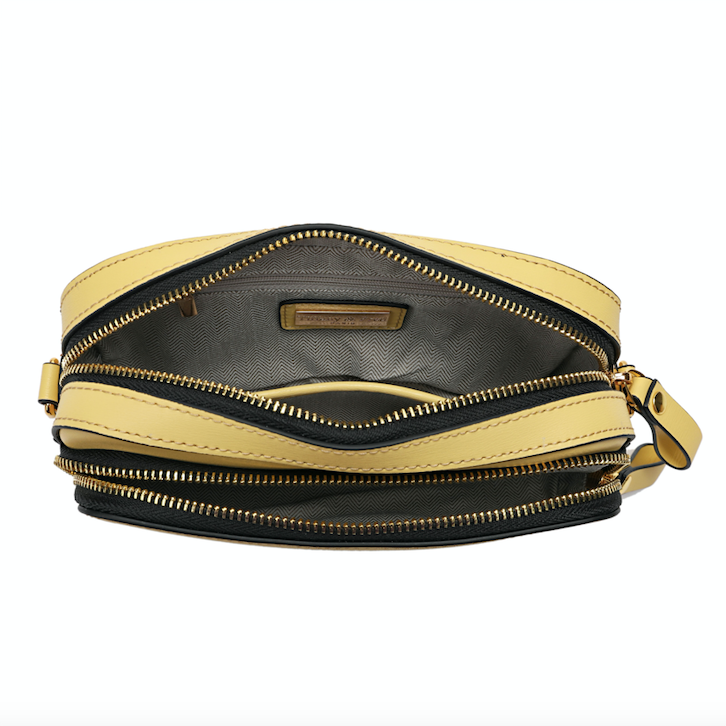 Full-grain Smooth Leather Messenger/ Shoulder Bag