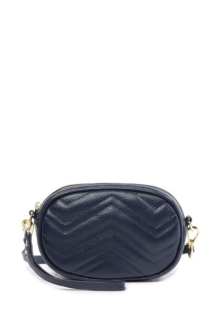 Mini Chevron Quilted Shoulder/ Crossbody Bag