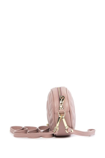 Mini Chevron Quilted Shoulder/ Crossbody Bag
