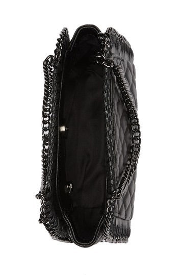 Quilted Chain Leather Shoulder Bag
