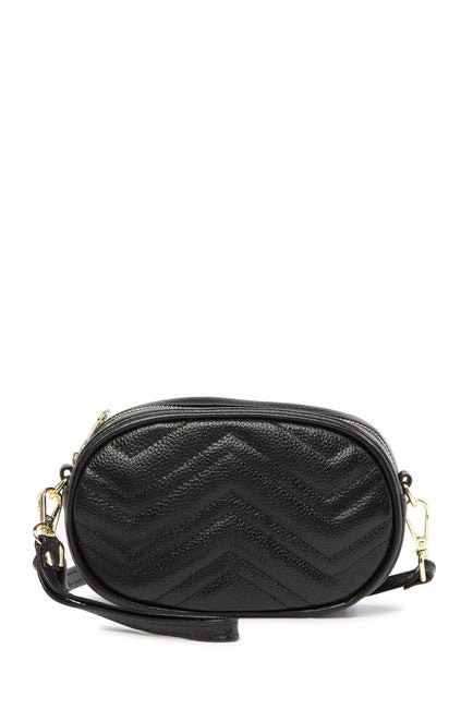 Mini Chevron Quilted Shoulder/ Crossbody Bag