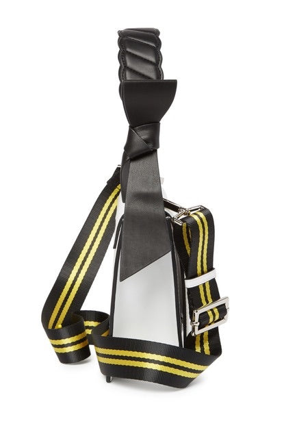 Nappa Leather Flap Shoulder Bag
