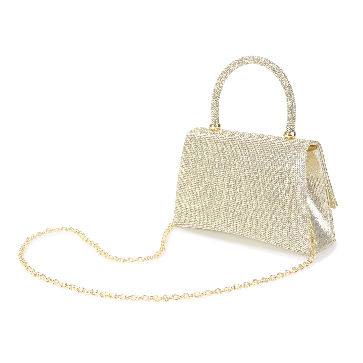 Crystal Embellished Evening Top Handle