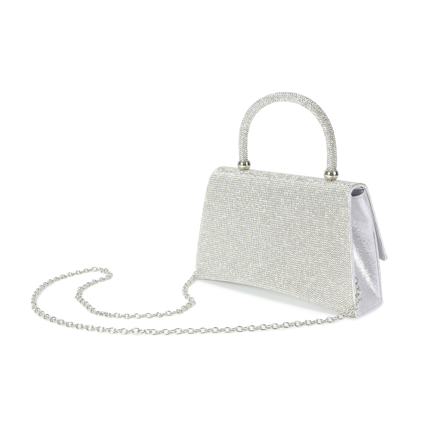 Crystal Embellished Evening Top Handle