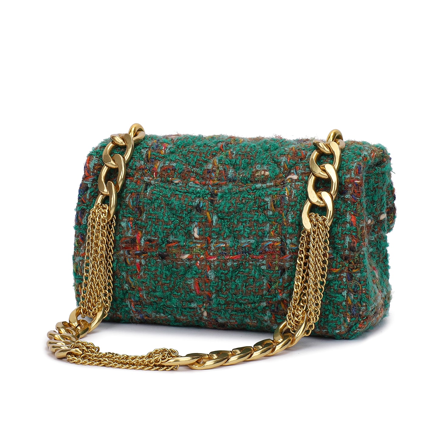 Tweed Shoulder Bag