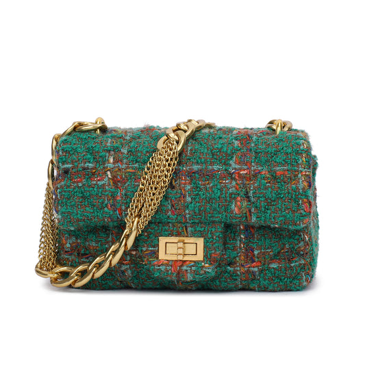 Tweed Shoulder Bag