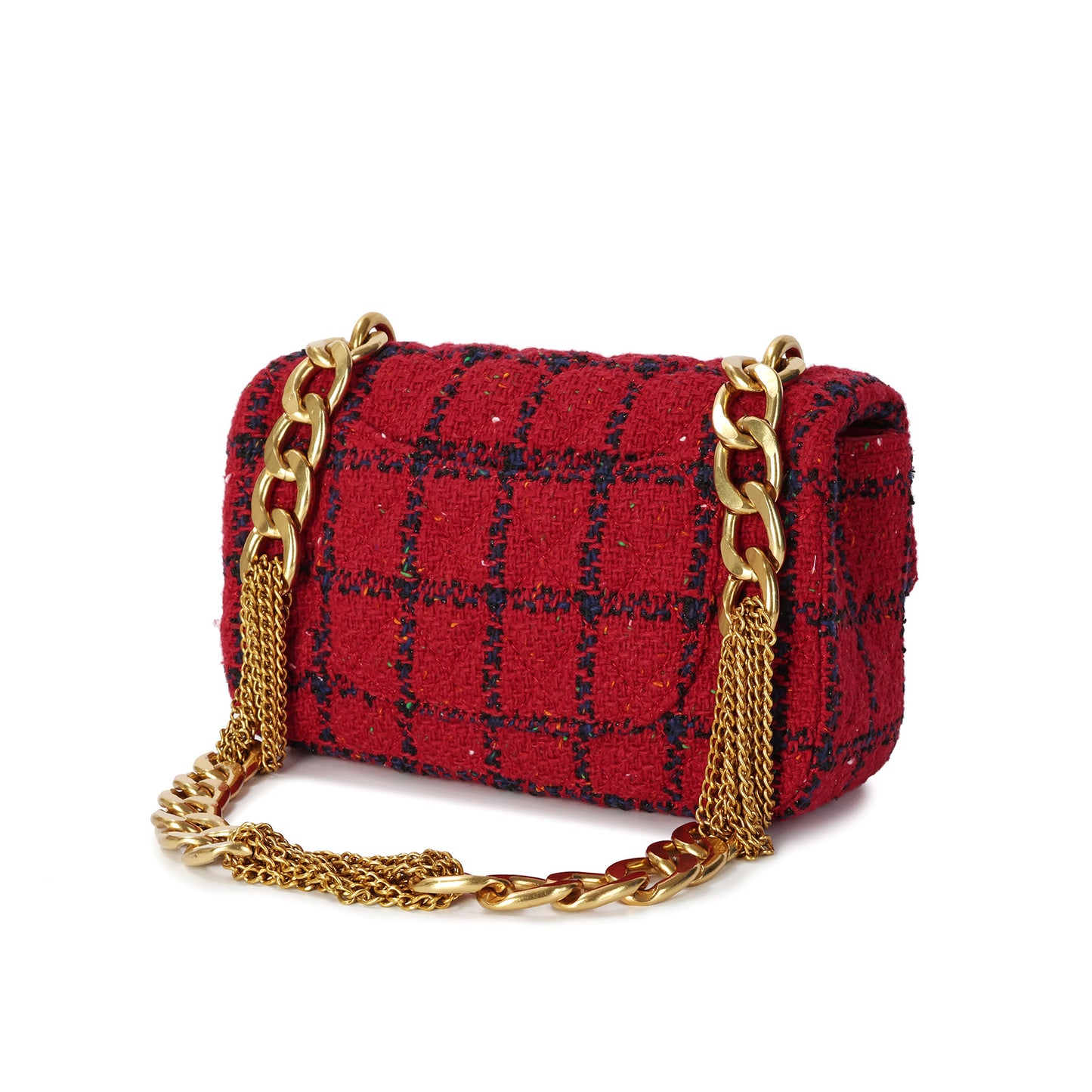 Tweed Shoulder Bag